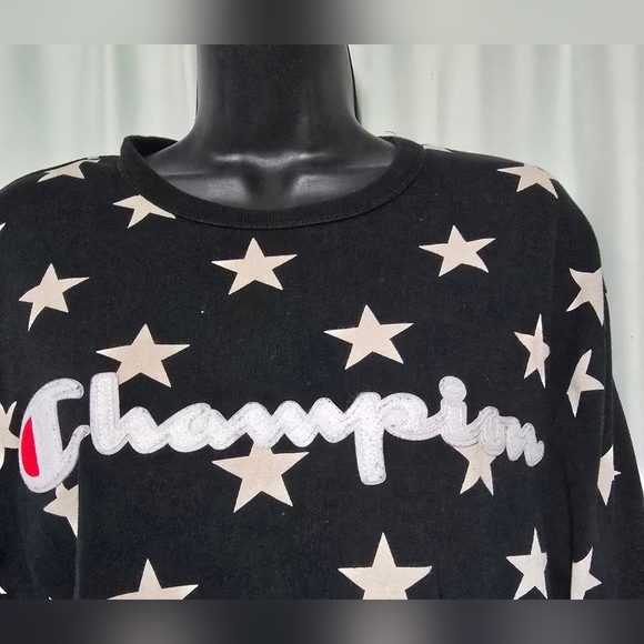 Champion Heritage Star Champion Spell Out Unisex Sweatshirt Size M - Picture 4 of 7